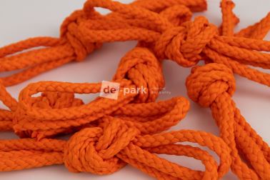 Šňůra - DO KAPUCE - pomerančová - 224