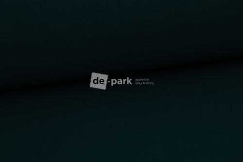 MILK SILK úplet na legíny - petrolejová - kus - 0,60 m