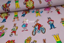 Teplákovina - Čtyřlístek - světle šedá