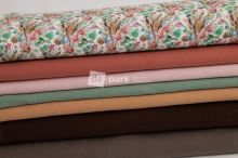 Gázovina - mušelín - Floral - Orchideje na bílé (7)