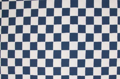 Teplákovina - Kostka - modrá (10)