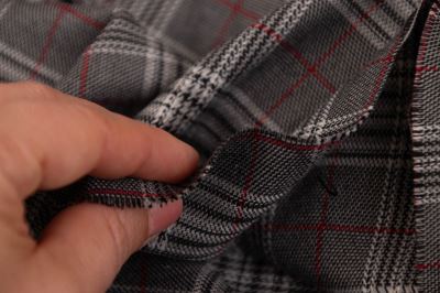 Tartan - skotská kostka - šedá (6)