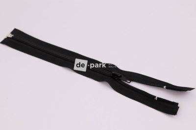 Zips - 25cm - deliteľný - čierna - 999 (1)