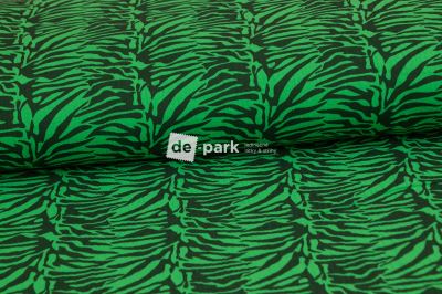 Gázovina - mušelín - Zebra - zelená