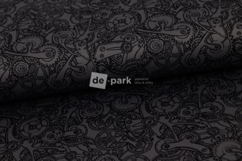 DESIGNED BY DE-PARK - Fitness silver úplet - Ozubená kola