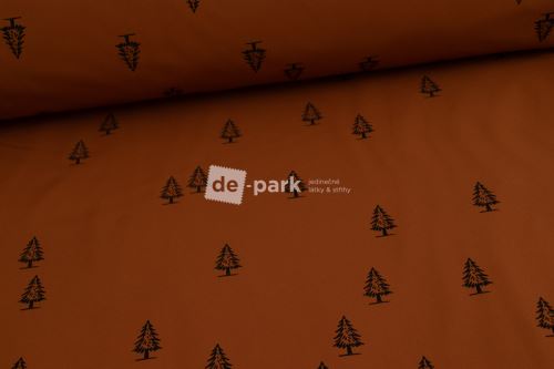 Zimní softshell 10/3 - KOLEKCE LES - koňaková