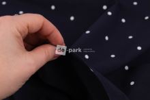 Úplet - Puntíčky - černomodrá - 549 (8)