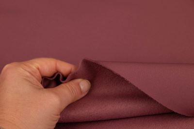 Zimní softshell 10/3 - tmavá starorůžová (2)