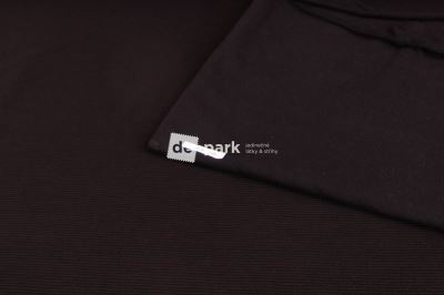 Teplákovina 3D - Stripe - čierna - 999 (1)