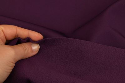 Zimní softshell 10/3 - tmavá ostružinová (3)