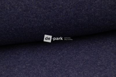 Fleece 100% MERINO - Melír - modrá - kus - 0,70 m (5)