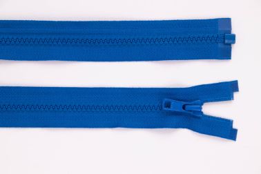 Zip YKK - 75cm - dělitelný - královsky modrá - 558