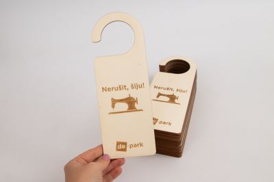 Visačka - Nerušiť, šijem! (3)