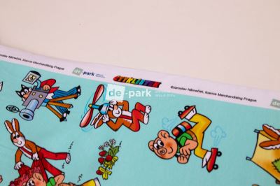 Úplet - Štvorlístok na prázdninách - tmavo mintová (8)