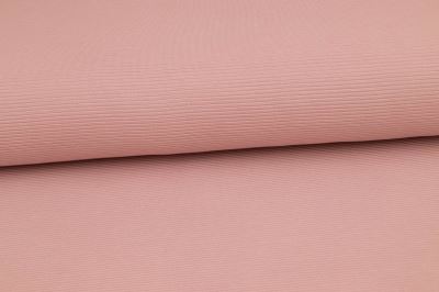 Teplákovina 3D - Stripe - světlá starorůžová (7)