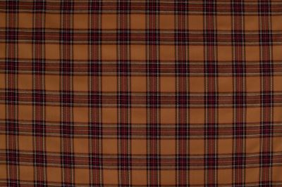 Tartan - skotská kostka - koňaková (1)
