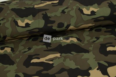 Zimní softshell 10/3 - Maskáč army khaki