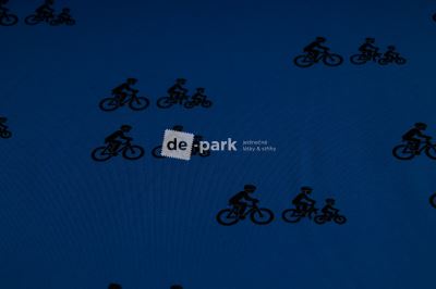 Úplet - KOLEKCIA CYKLISTI - kráľovsky modrá - 558 (2)
