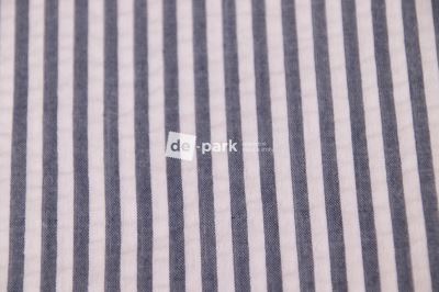 Seersucker - Prúžok - navy (3)