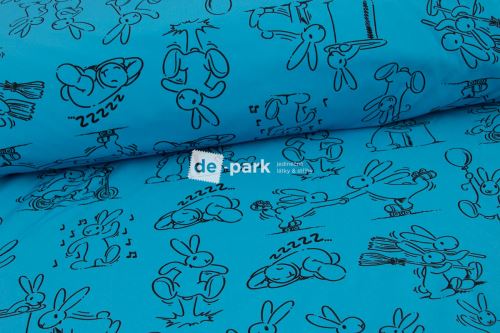 Zimní softshell 10/3 - Bob a Bobek - tyrkysová Zimní softshell 10/3 - Bob a Bobek - tyrkysová