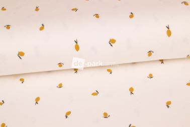 Žebrovaný úplet - Citronky
