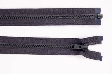 Zip YKK - kostený deliteľný - antracitová - 888