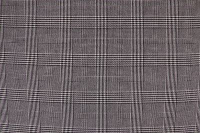 Tartan - skotská kostka - černobílá (1)