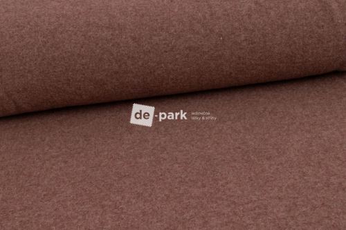 Fleece 100% MERINO - Melír - nugátová