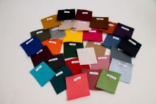 Vzorník počesaných silných teplákovin