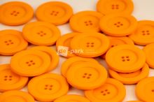 DE-PARK gombíky - 3cm - oranžová