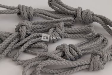 Šňůra - DO KAPUCE - světle šedé melé - 882