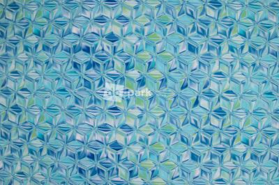 Zimný softshell 10/3 - Kaleidoskop - aqua (2)