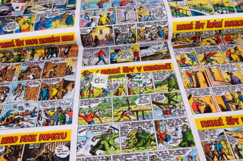 Funkční úplet - Rychlé šípy - komiks