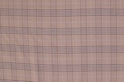 Tartan - skotská kostka - béžová (3)