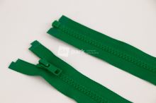 Zip YKK - 70cm - dělitelný - trávově zelená - 617