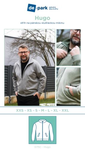 Papierový strih - Hugo vel. XXS-XXL