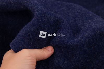 Fleece 100% MERINO - Melír - modrá - kus - 0,70 m (8)