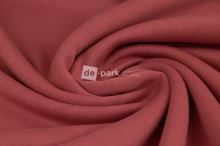 Počesaná teplákovina silná - sytá starorůžová (2)