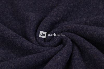 Fleece 100% MERINO - Melír - modrá - kus - 0,70 m (6)