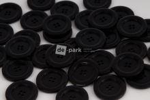 DE-PARK gombíky - 3cm - čierná - 999