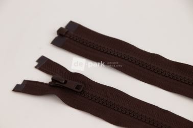 Zip YKK - kostěný dělitelný - čokoládově hnědá - 729
