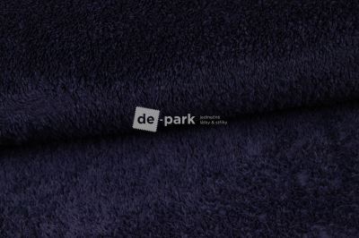 DOUBLEFACE FLEECE - černomodrá - kus - 0,60 m (7)