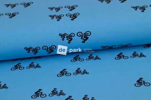Úplet - KOLEKCE CYKLISTI - modrá - 551