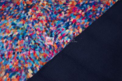 Zimné softshell 10/3 - Akvarelové farbičky (4)