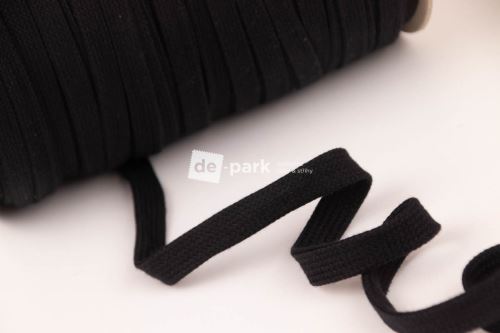 Šňůra - bavlněná - černá