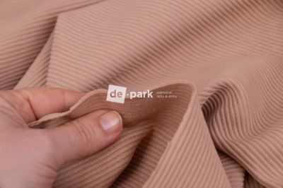 Teplákovina 3D - Stripe - biela káva (5)