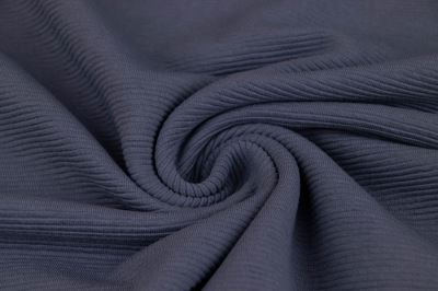 Teplákovina 3D - Stripe - džínově modrá (8)