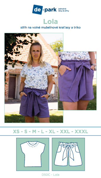 Levně Papírový střih - Lola vel. XS-XXXL