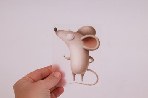 Nažehlovačka - Bláznivá zvířátka - Myšák
