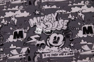 Úplet - Mickey Mouse - šedá (6)